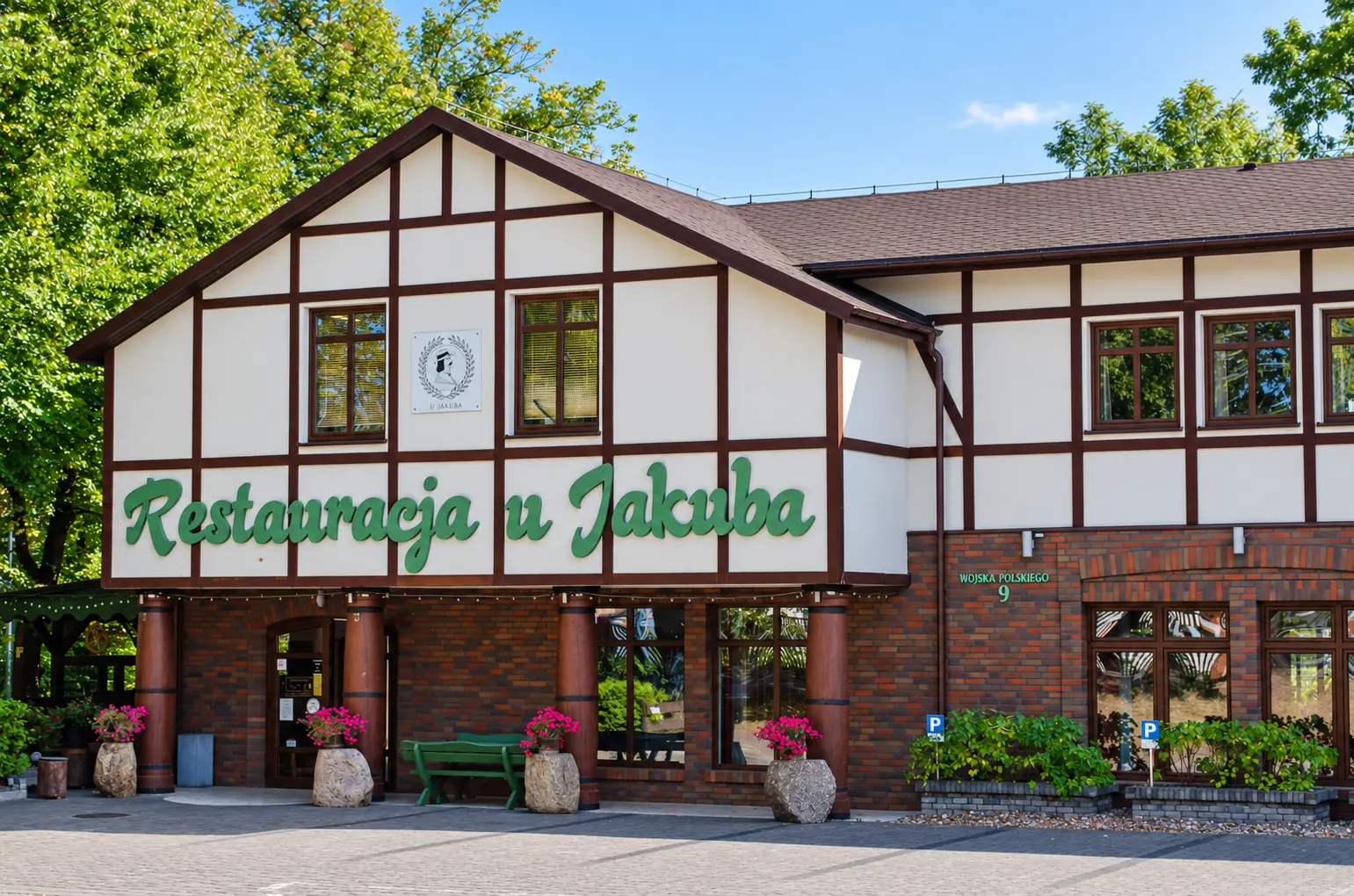 Front Restauracji U Jakuba w Pruszczu Gdańskim